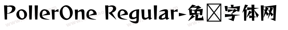 PollerOne Regular字体转换